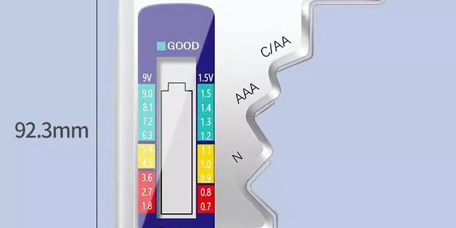 Digitale batterij tester