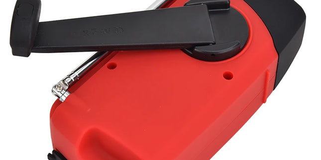 3-in-1 Noodradio met Zaklamp & Solar Opladen – Onmisbaar in Elk Noodpakket