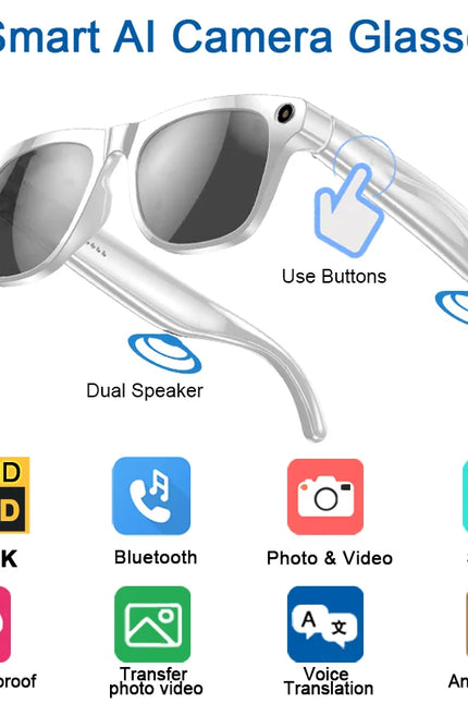 Smart Glasses - Specificaties opvragen bij leverancier - FB - PRIJS