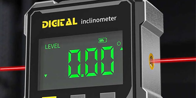Digitale hoekmeter met laser